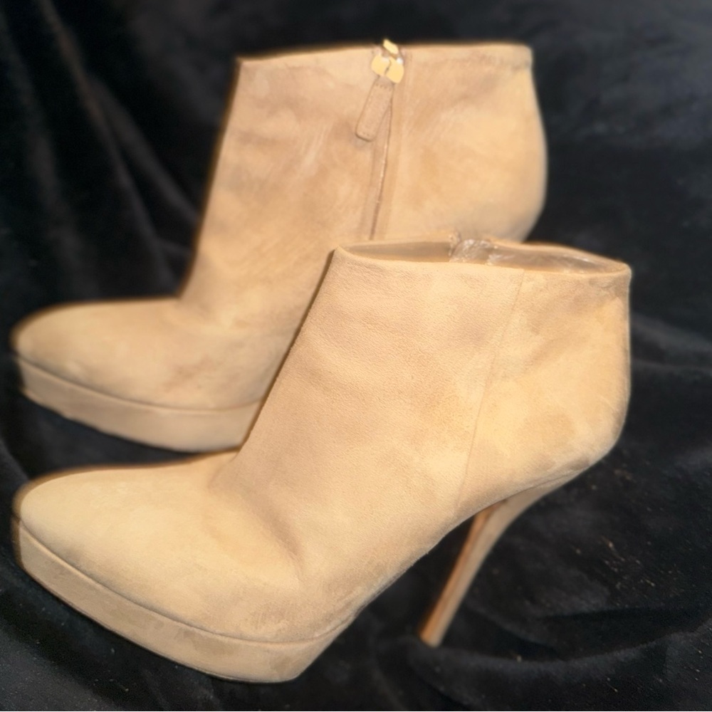 Gucci Suede Striped Boots Women's Size: 39.5 - Picture 14 of 16